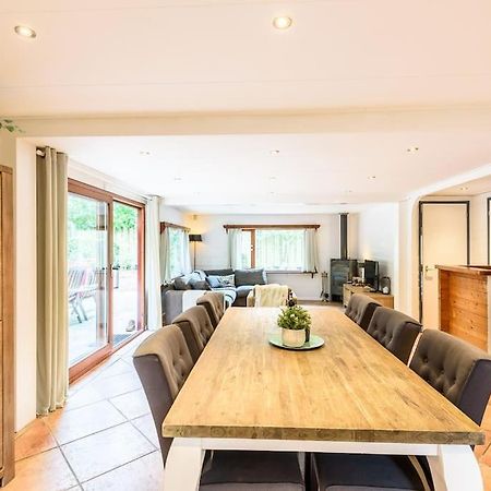 Spacious Wooden Cottage With Infra-Red Sauna At Veluwe Putten Extérieur photo